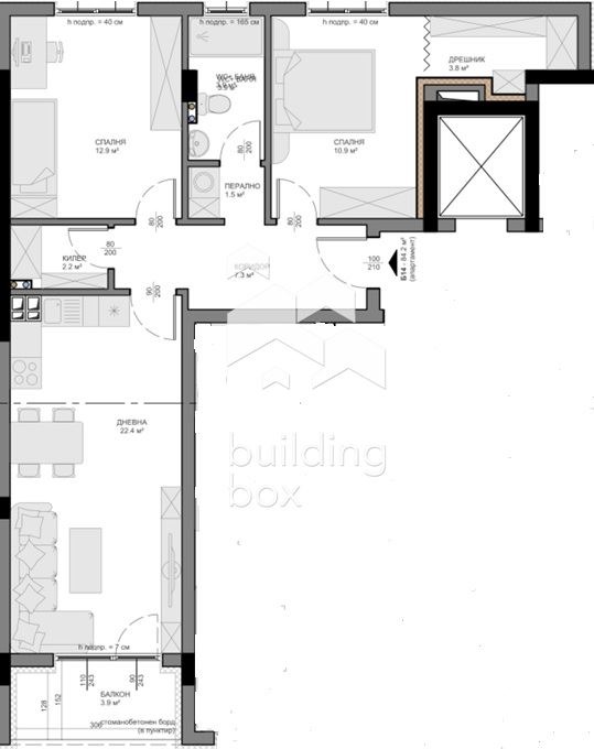 Продава 3-СТАЕН, гр. Варна, Владислав Варненчик 1, снимка 3 - Апартаменти - 56072893