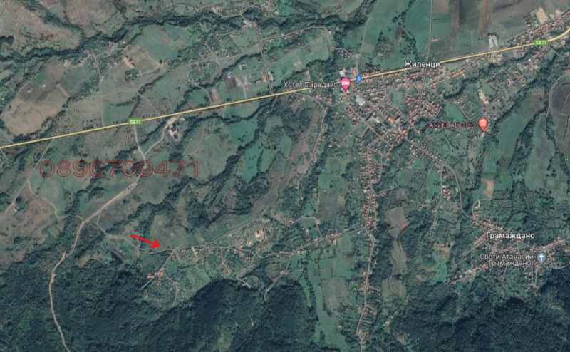 Продава ПАРЦЕЛ, с. Жиленци, област Кюстендил, снимка 2 - Парцели - 52962150