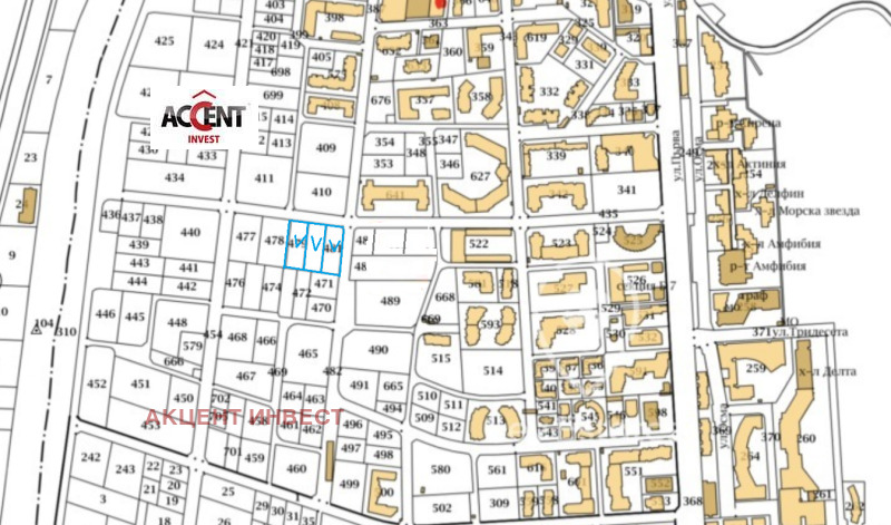 Продава ПАРЦЕЛ, к.к. Слънчев бряг, област Бургас, снимка 3 - Парцели - 52685700