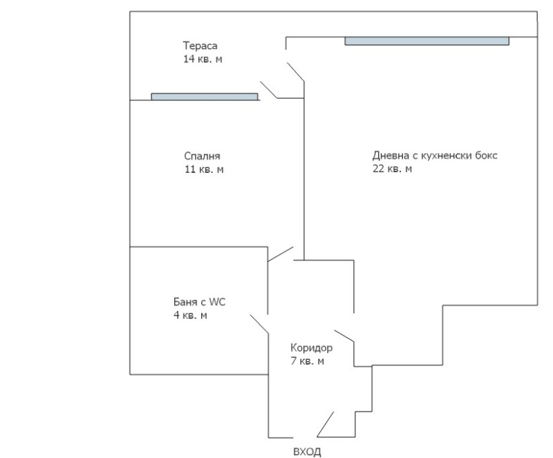 Na prodej  1 ložnice Varna , Vinica , 56 m2 | 56003754 - obraz [11]