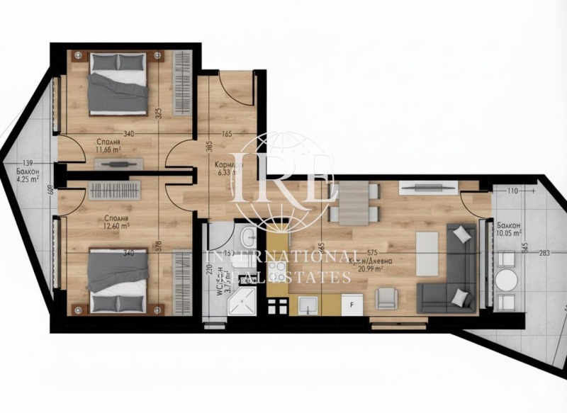 Продава 3-СТАЕН, гр. Варна, Възраждане 1, снимка 4 - Апартаменти - 53163613