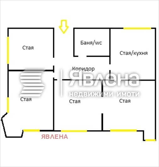 Продава 4-СТАЕН, гр. София, Център, снимка 13 - Aпартаменти - 49069056