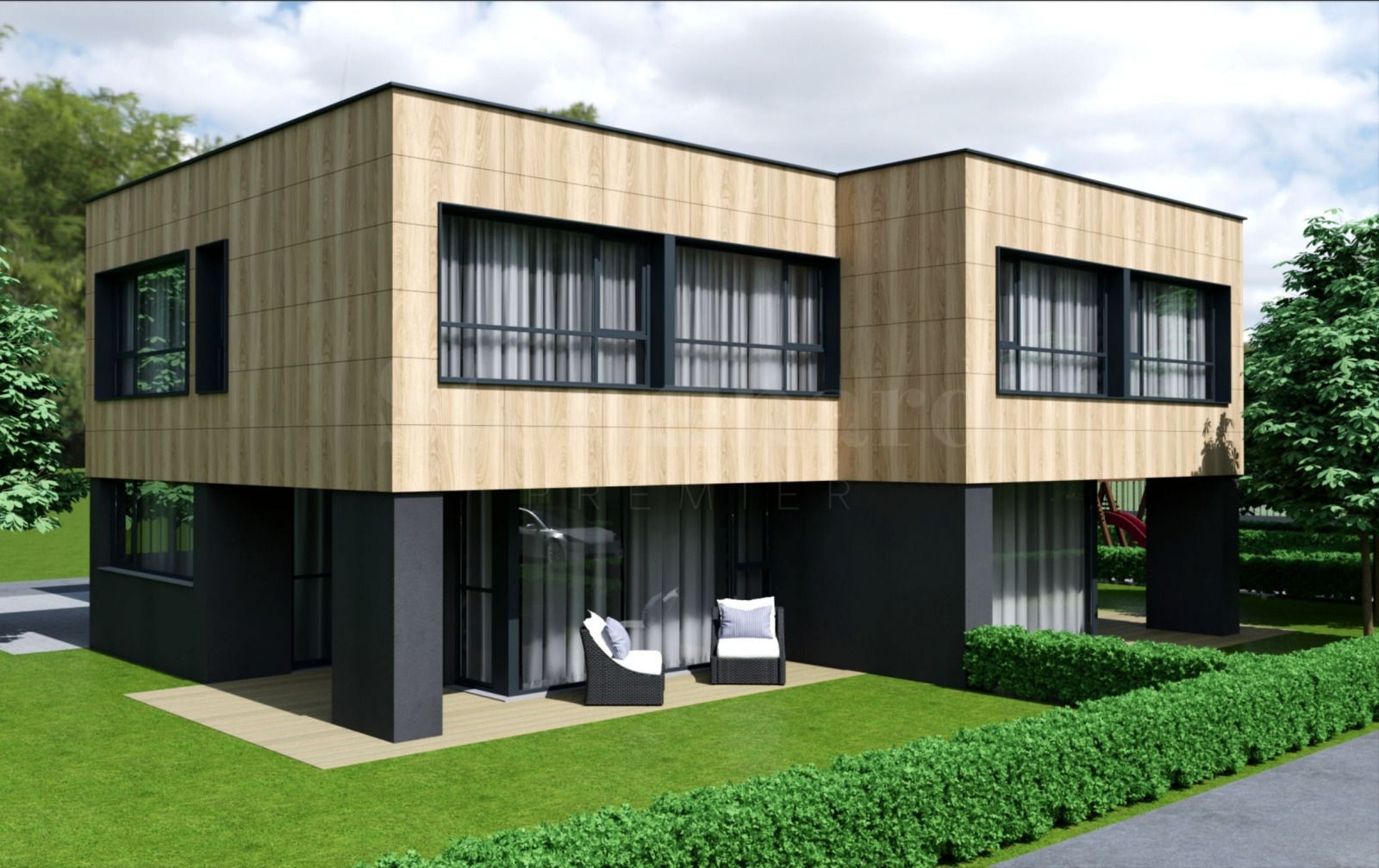 Продава КЪЩА, гр. Божурище, област София област, снимка 2 - Къщи - 53107500