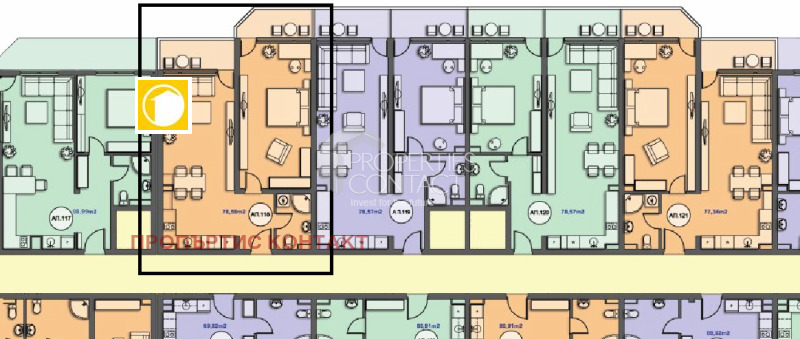 Na prodej  1 ložnice oblast Burgas , Sveti Vlas , 92 m2 | 94389954 - obraz [2]