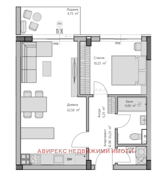 Продава 2-СТАЕН, гр. Пловдив, Христо Смирненски, снимка 5 - Апартаменти - 52769840