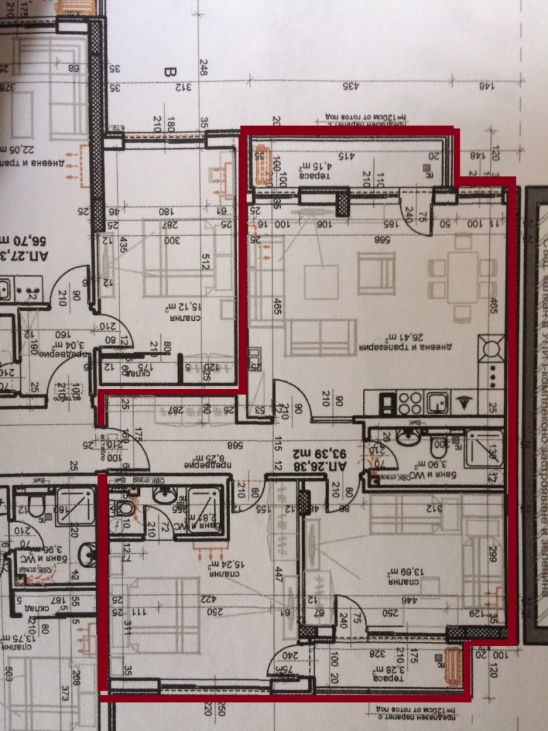 Te koop  2 slaapkamers Plovdiv , Mladezjki Chalm , 94 m² | 12079327 - afbeelding [2]
