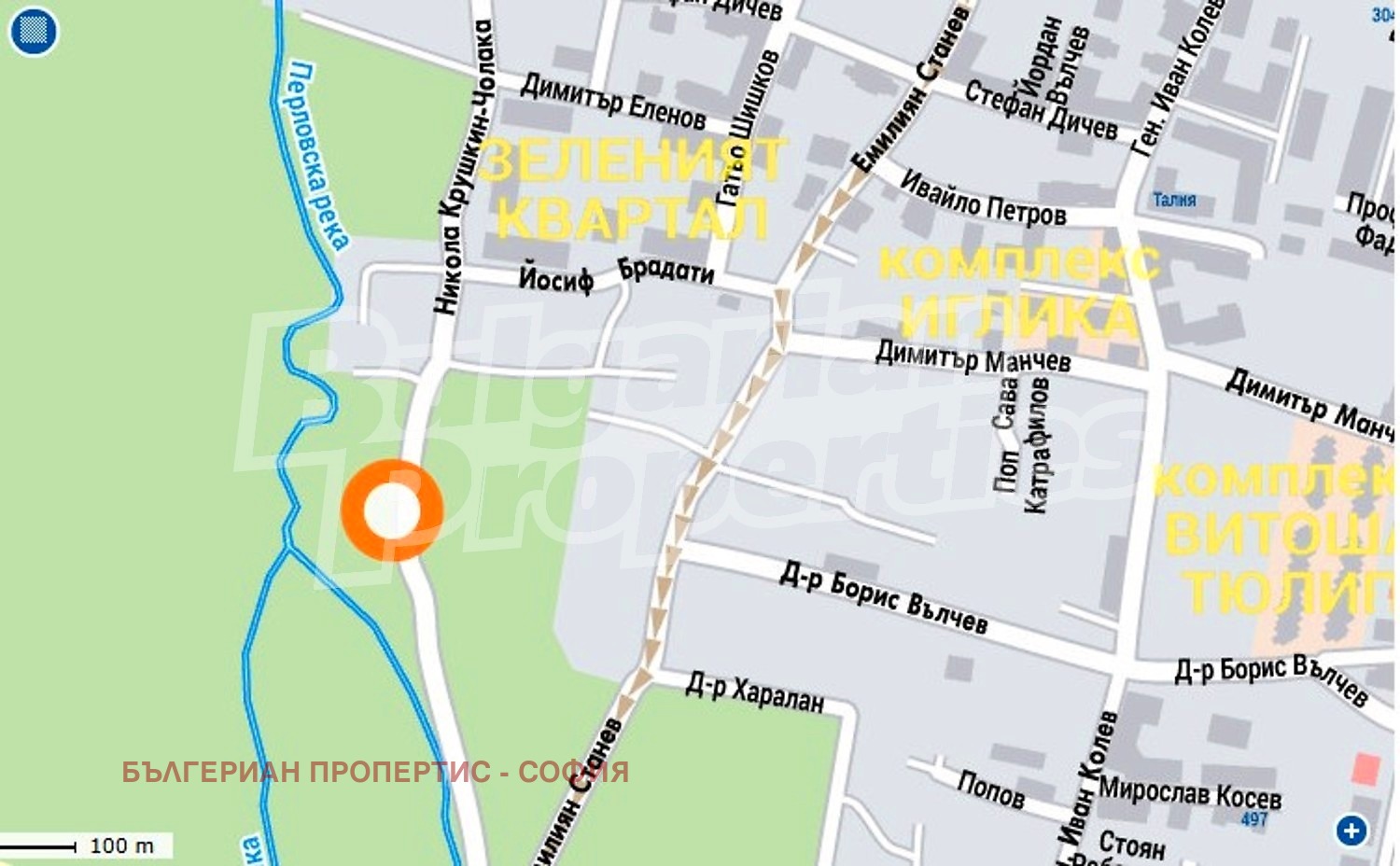 Продава ПАРЦЕЛ, гр. София, Кръстова вада, снимка 5 - Парцели - 55628071