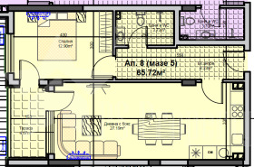 1 dormitorio Zheleznik - tsentar, Stara Zagora 5