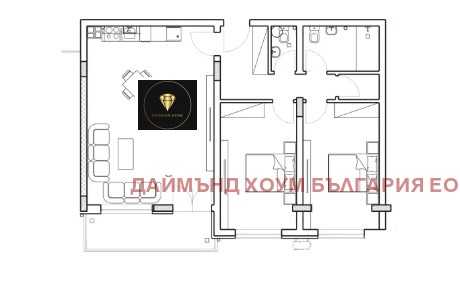 Продава 3-СТАЕН, гр. Пловдив, Младежки Хълм, снимка 2 - Aпартаменти - 49191127