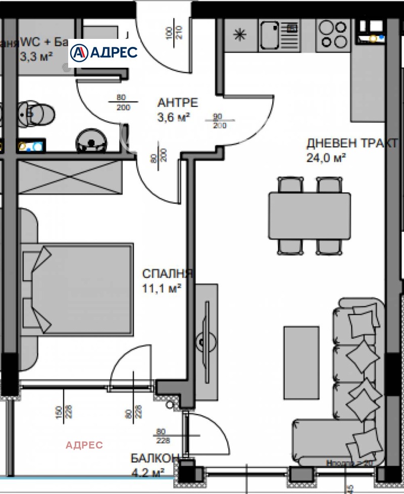 Продава 2-СТАЕН, гр. Варна, Владислав Варненчик 1, снимка 9 - Aпартаменти - 48801098