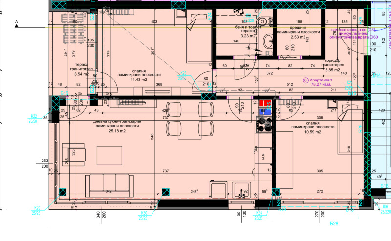 Продава  3-стаен град Варна , Аспарухово , 88 кв.м | 66634040 - изображение [2]