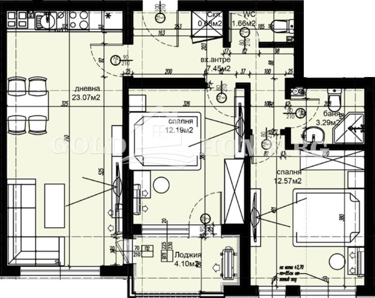 Продава  3-стаен град Пловдив , Христо Смирненски , 91 кв.м | 62526561 - изображение [2]