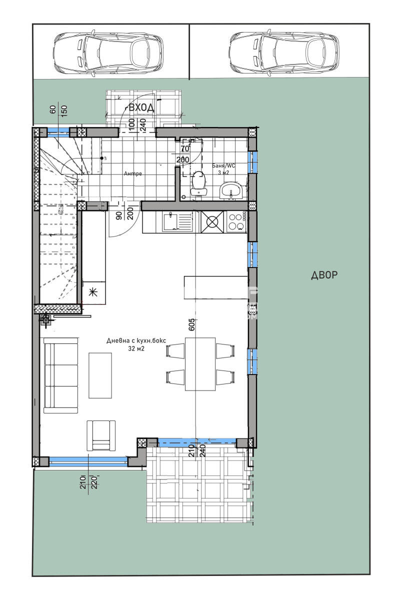 Продава КЪЩА, гр. Пловдив, Остромила, снимка 3 - Къщи - 54205175
