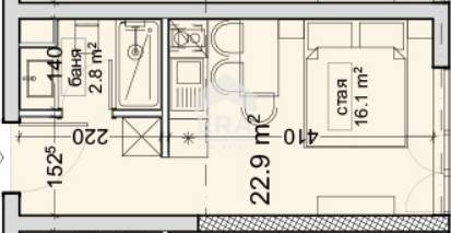 Продава 1-СТАЕН, гр. Варна, Владислав Варненчик 1, снимка 3 - Апартаменти - 53534690