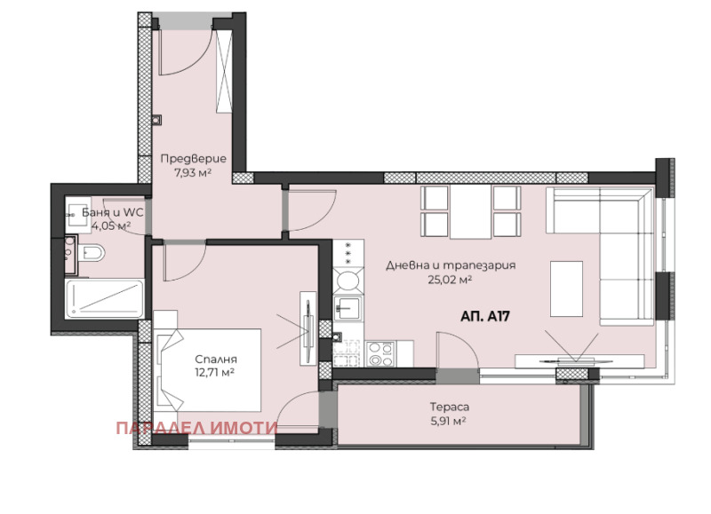 Продава  2-стаен град Пловдив , Христо Смирненски , 82 кв.м | 53791551