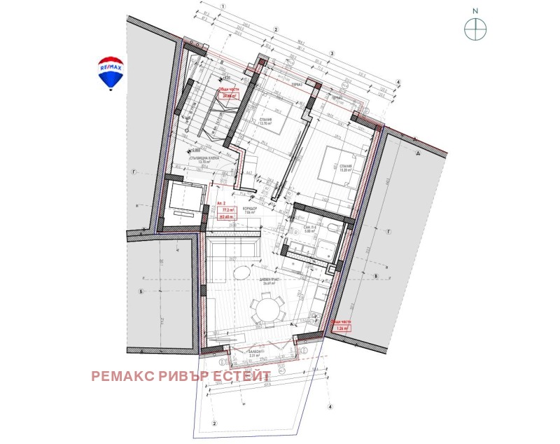 Продава 3-СТАЕН, гр. Русе, Център, снимка 3 - Апартаменти - 52550352