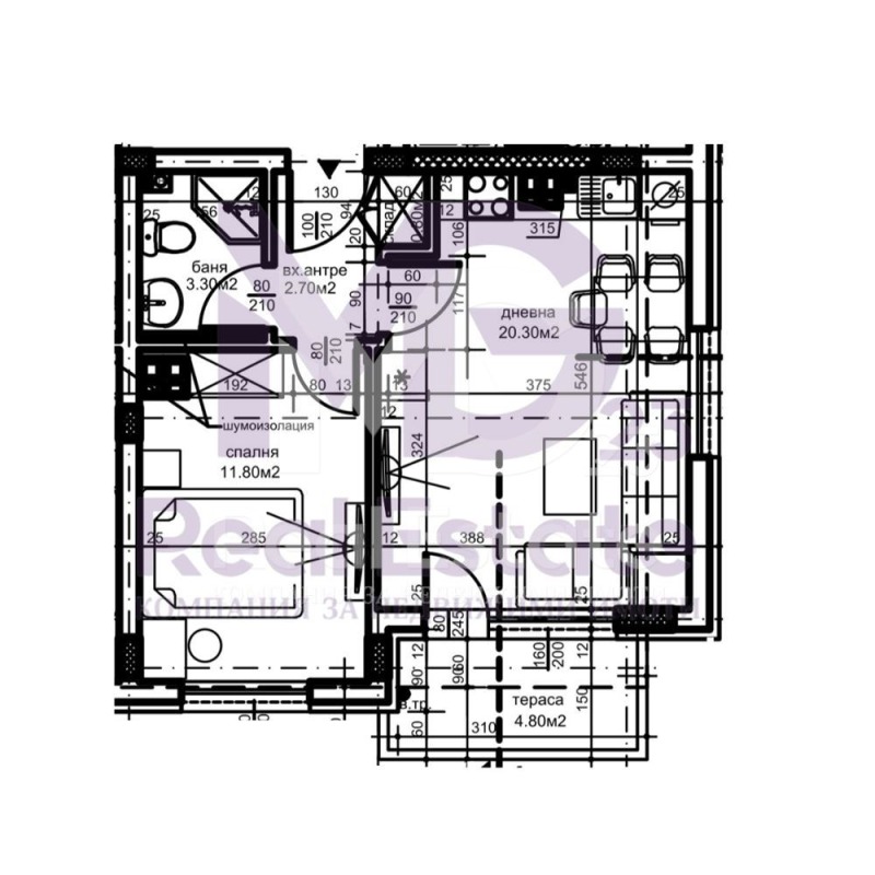 Продава  2-стаен град Пловдив , Остромила , 58 кв.м | 54097006 - изображение [6]