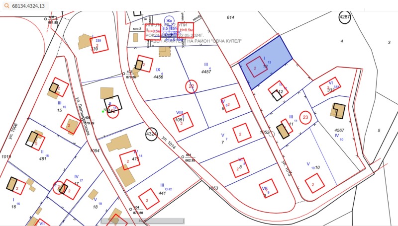Till salu  Komplott Sofia , v.z.Gorna banja , 584 kvm | 78832078 - bild [2]