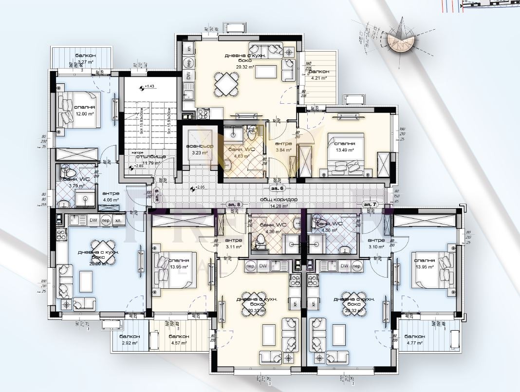 Продава 2-СТАЕН, гр. Варна, Изгрев, снимка 6 - Апартаменти - 54737425