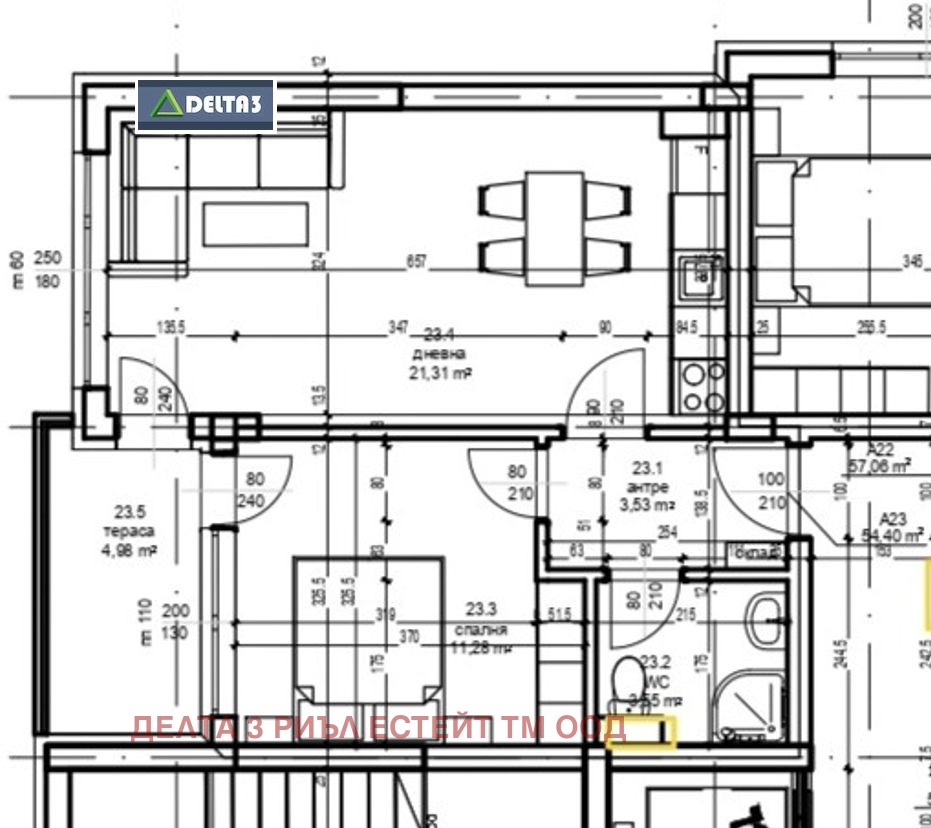 Продава 2-СТАЕН, гр. София, Малинова долина, снимка 2 - Апартаменти - 56114457