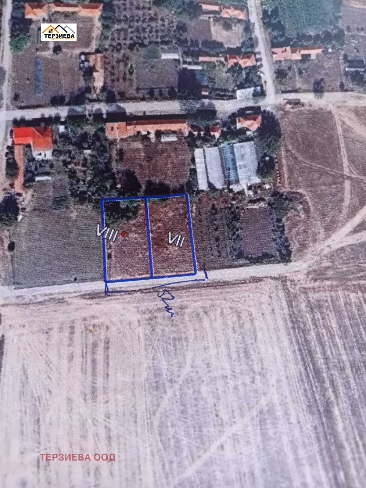 Продава ПАРЦЕЛ, с. Пшеничево, област Стара Загора, снимка 2 - Парцели - 43985448