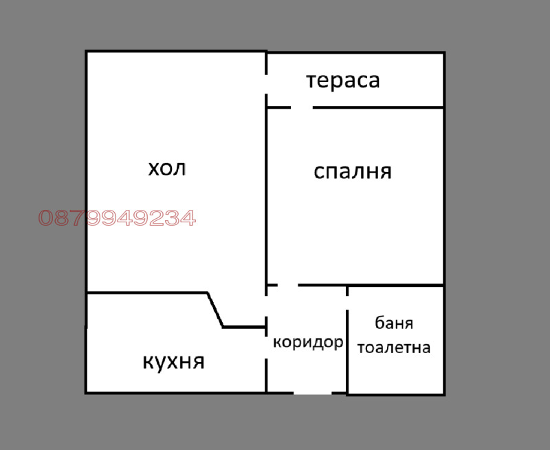 Продава  2-стаен град Враца , Център , 61 кв.м | 53980520 - изображение [5]