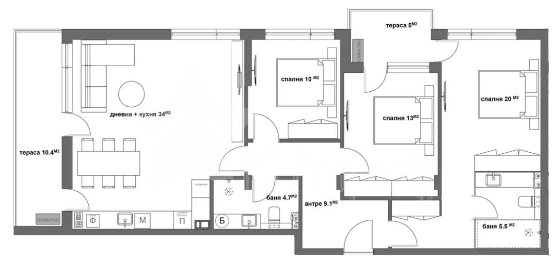 Продава 4-СТАЕН, гр. Стара Загора, Аязмото, снимка 4 - Апартаменти - 54227870