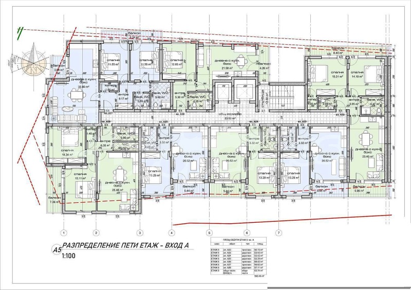 Продается  1 спальня Варна , Изгрев , 60 кв.м | 97541649 - изображение [5]