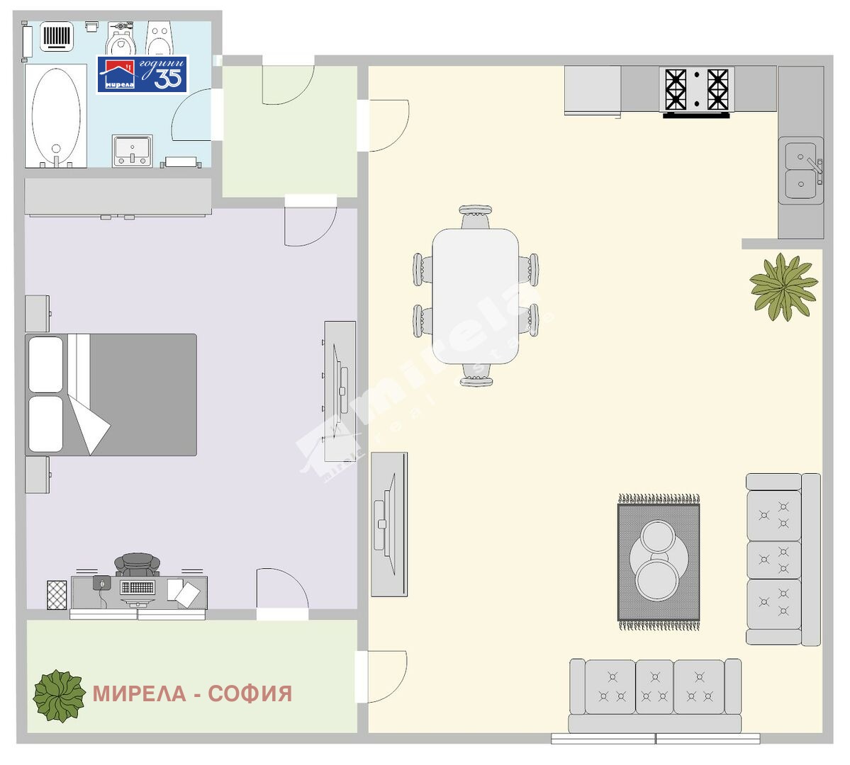 Продава 2-СТАЕН, гр. София, Студентски град, снимка 15 - Апартаменти - 53727506