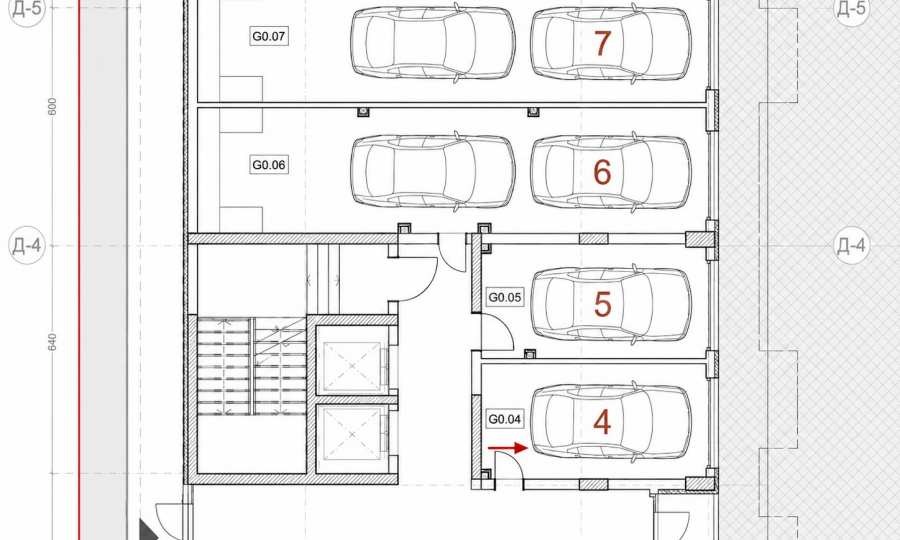 Продава ГАРАЖ, ПАРКОМЯСТО, гр. Бургас, Славейков, снимка 3 - Гаражи и паркоместа - 55570369