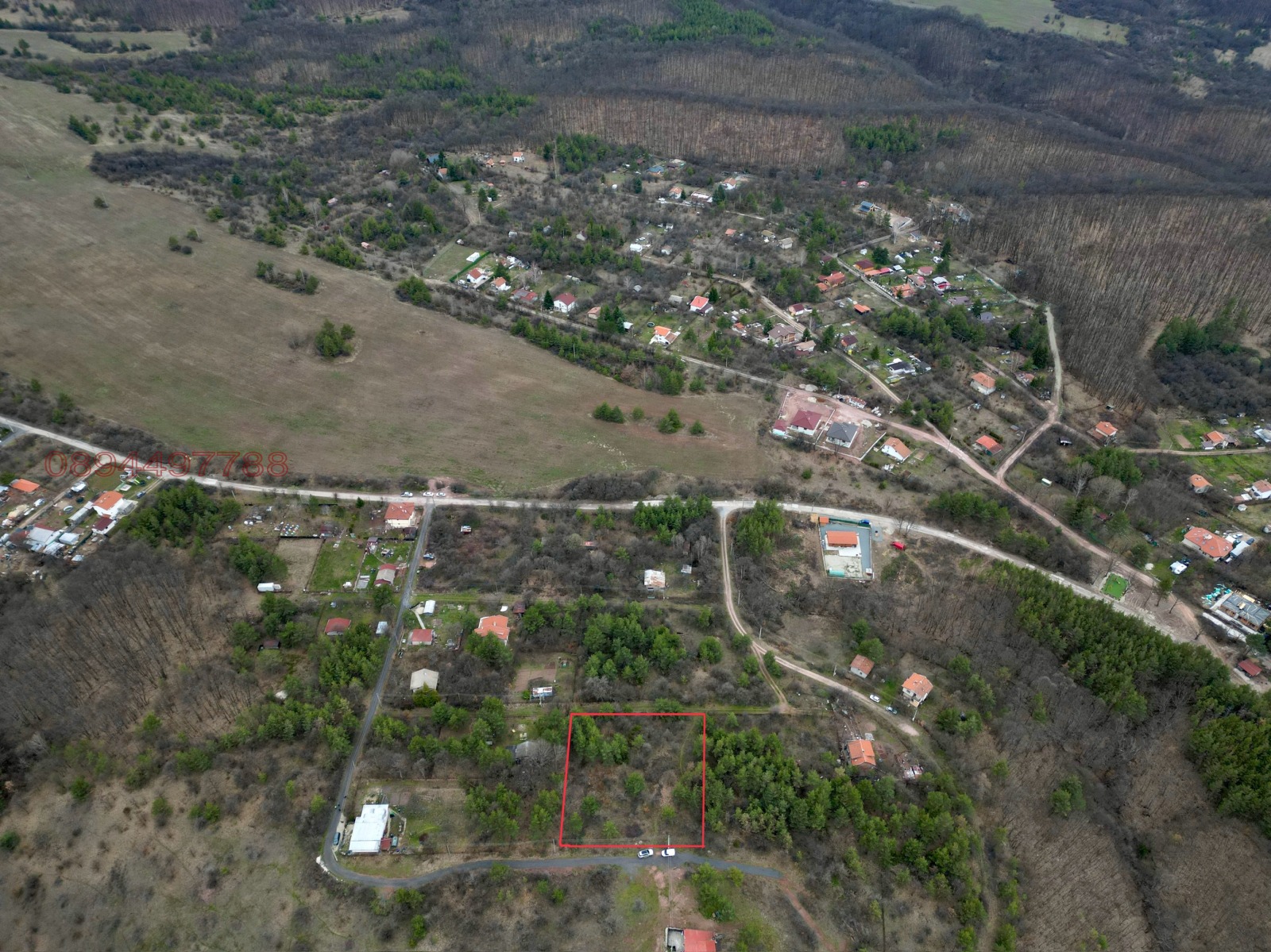 Продава ПАРЦЕЛ, с. Крушовица, област София област, снимка 3 - Парцели - 53976148