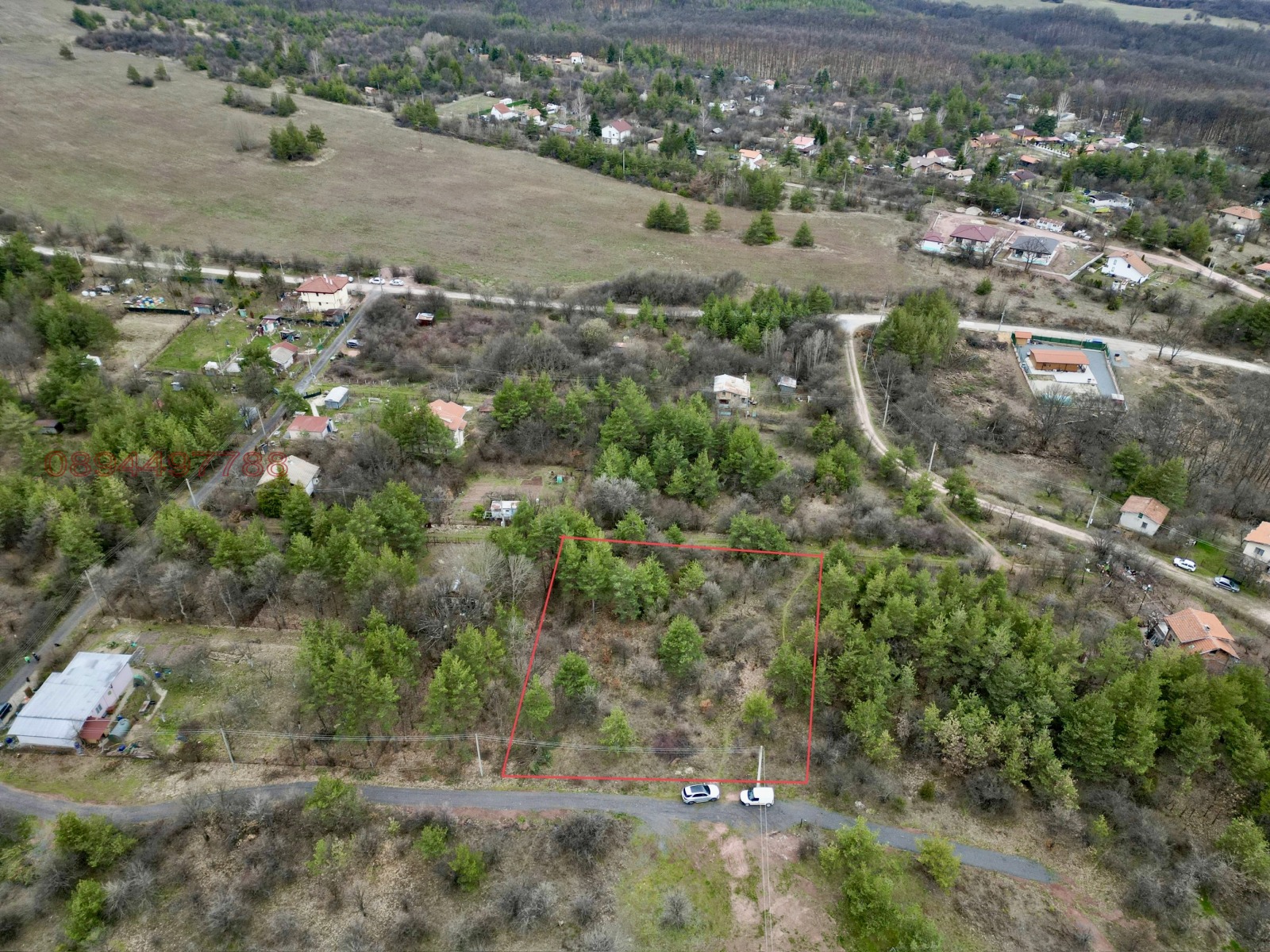 Продава ПАРЦЕЛ, с. Крушовица, област София област, снимка 2 - Парцели - 53976148