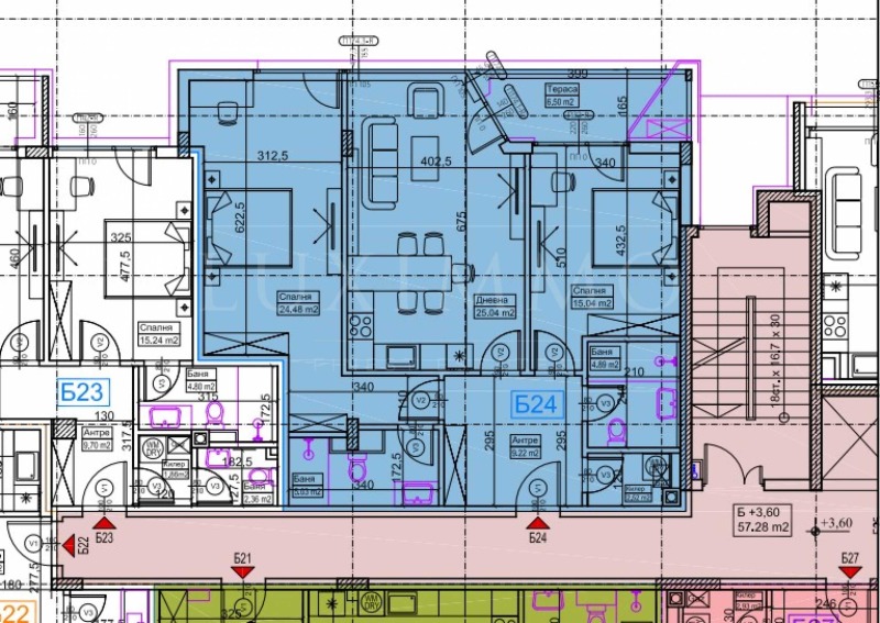 Na sprzedaż  2 sypialnie Sofia , Krastowa wada , 118 mkw | 44138777 - obraz [5]