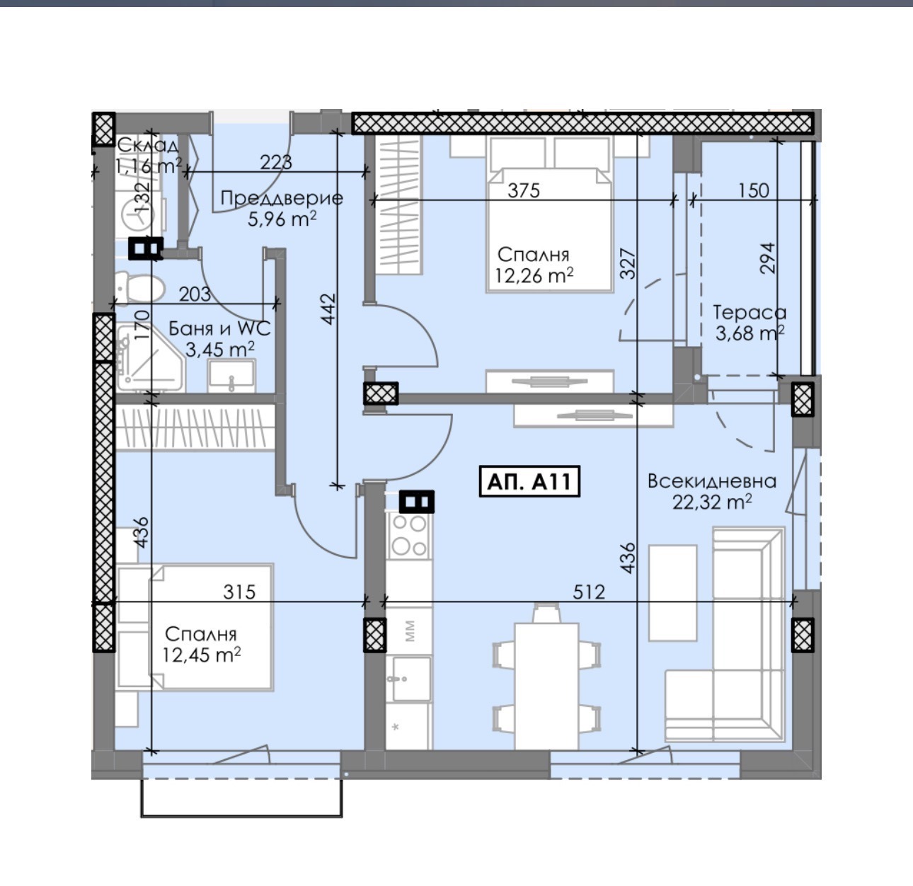 Продава 3-СТАЕН, гр. Пловдив, Остромила, снимка 3 - Апартаменти - 53315855