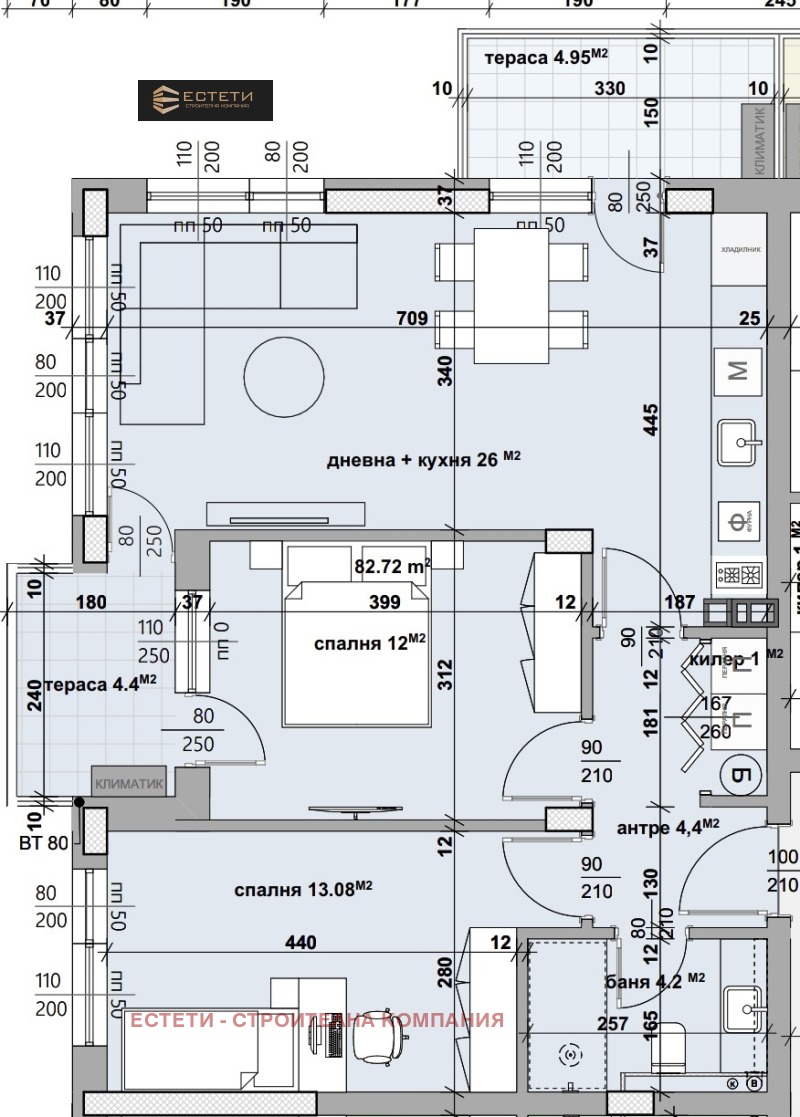 Продава 3-СТАЕН, гр. Стара Загора, Казански