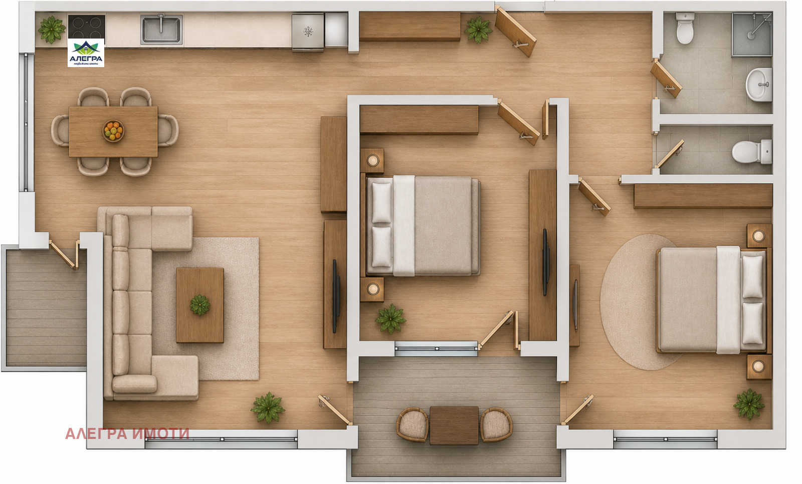 Продава 3-СТАЕН, гр. Пазарджик, Промишлена зона, снимка 2 - Апартаменти - 51822516