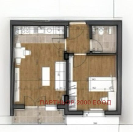 En venta  1 dormitorio Sofia , Levski V , 66 metros cuadrados | 90225727 - imagen [3]