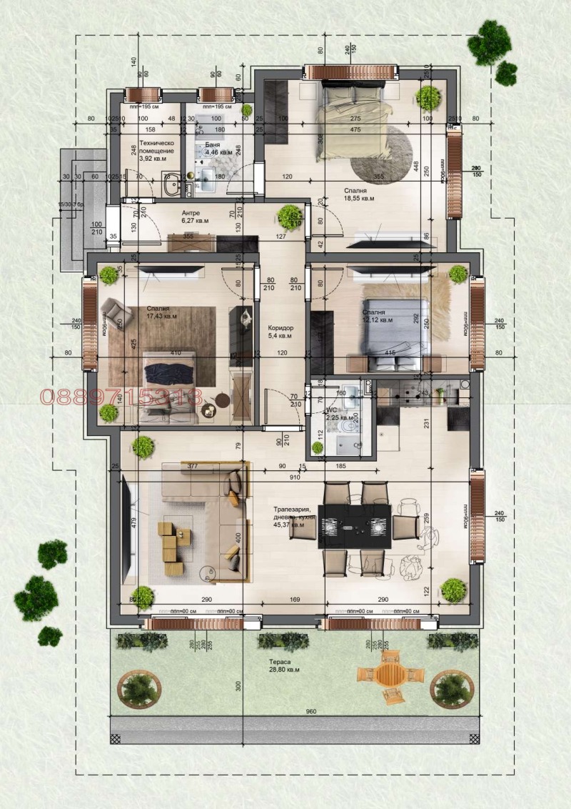 Продава  Къща област София , с. Хераково , 170 кв.м | 49917147 - изображение [6]