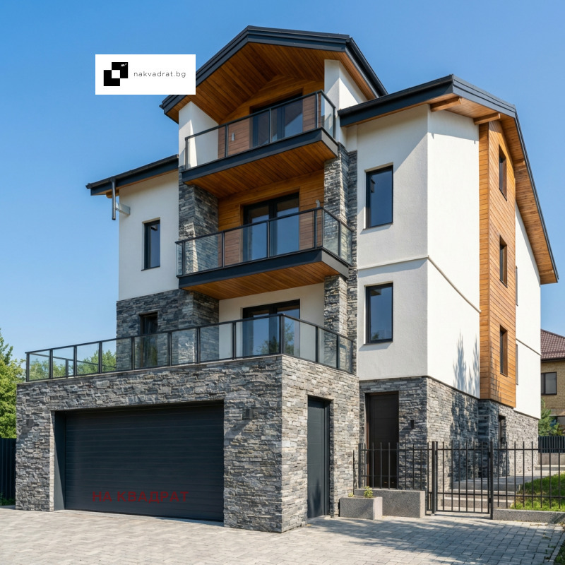 Продава КЪЩА в град София, с. Бистрица - 550 кв.м / 799 900 € » 1 564 468.42 лв., НА КВАДРАТ