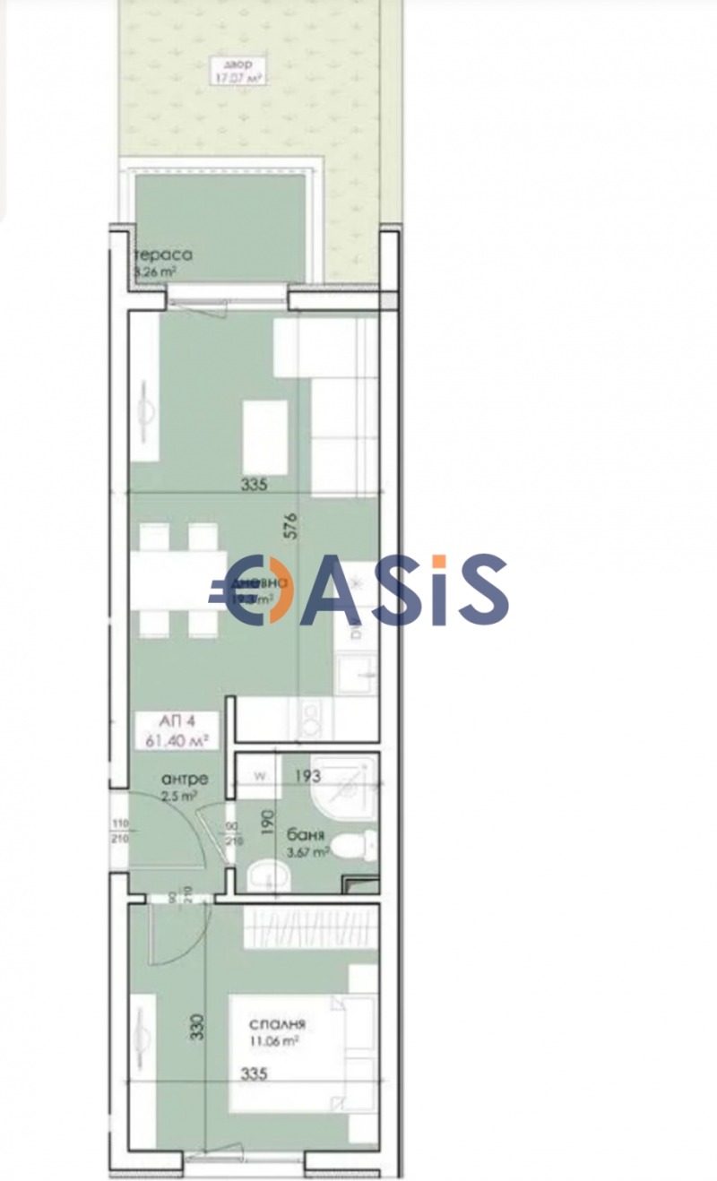 Продава 2-СТАЕН, гр. Созопол, област Бургас, снимка 4 - Апартаменти - 52872658