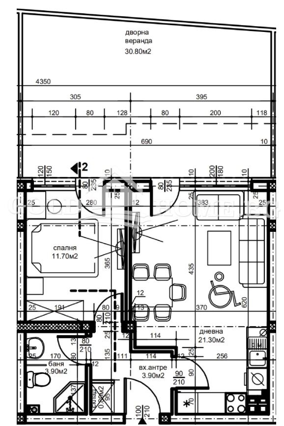 Продава 2-СТАЕН, гр. Пловдив, Остромила, снимка 2 - Апартаменти - 53314664