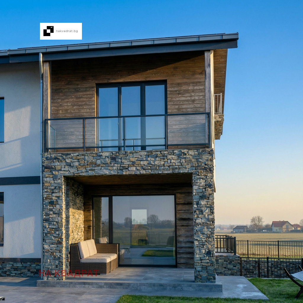 Продава КЪЩА, гр. София, с. Бистрица, снимка 2 - Къщи - 53580252