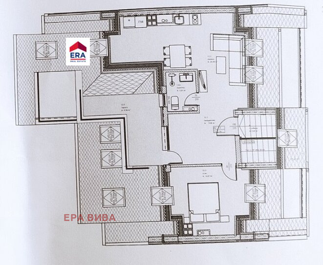 Продава 2-СТАЕН, гр. София, Банишора, снимка 2 - Апартаменти - 53495244