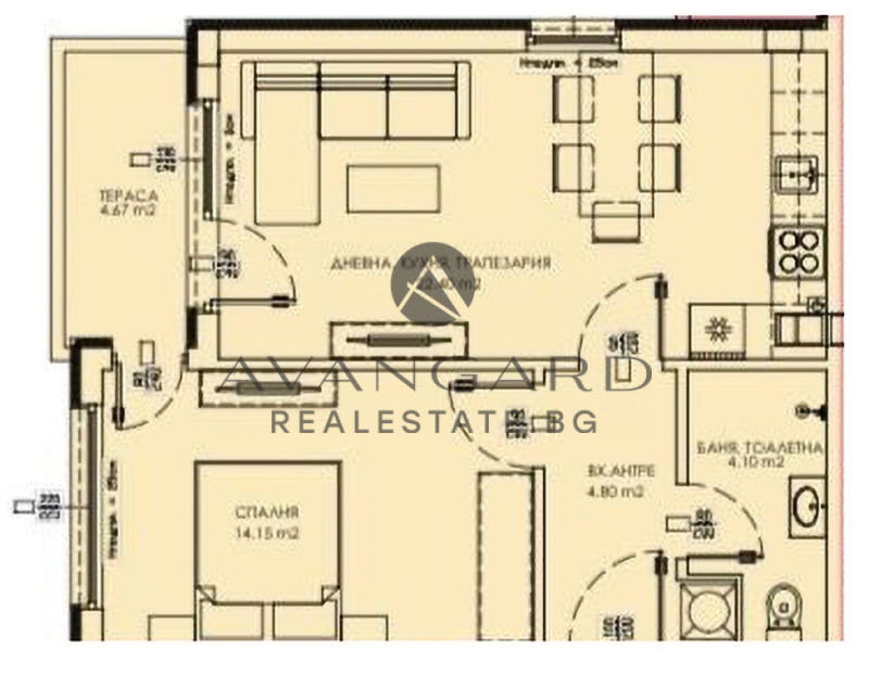 Продава 2-СТАЕН, гр. Пловдив, Христо Смирненски, снимка 2 - Апартаменти - 53231197