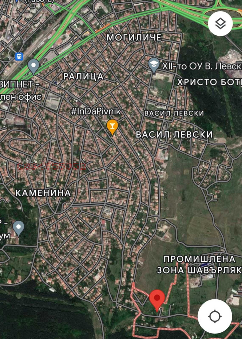 Продава ПАРЦЕЛ, гр. Перник, Могиличе, снимка 2 - Парцели - 52785323