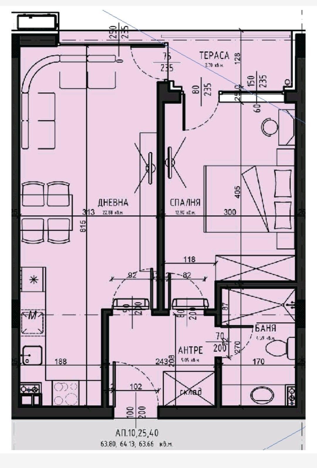 Продава 2-СТАЕН, гр. София, Малинова долина, снимка 8 - Апартаменти - 56231967
