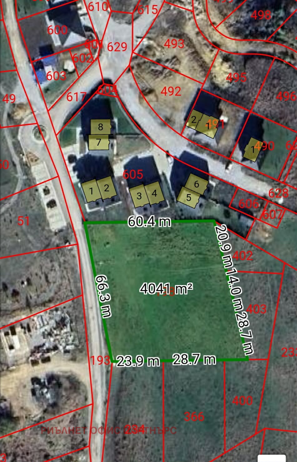 Продава ПАРЦЕЛ, гр. София, с. Владая, снимка 2 - Парцели - 53077631