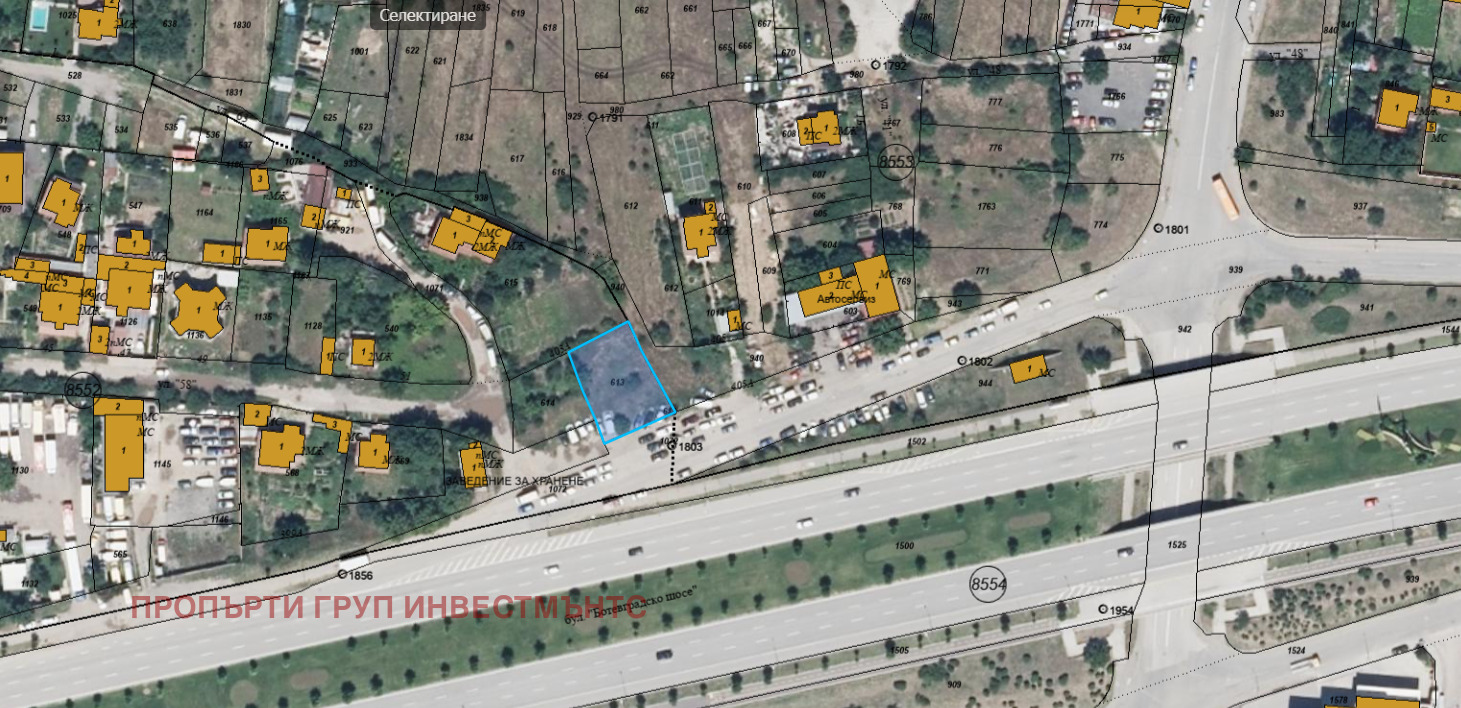 Продава ПАРЦЕЛ, гр. София, Враждебна, снимка 2 - Парцели - 54499867
