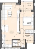 Продава  2-стаен град Пловдив , Гагарин , 62 кв.м | 48004385 - изображение [2]