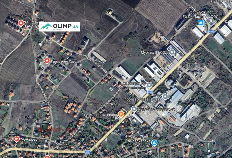 Продава ПАРЦЕЛ в област София, с. Гурмазово - 4390 кв.м / 364 450 € » 712 802.24 лв., ОЛИМП - ЮВ